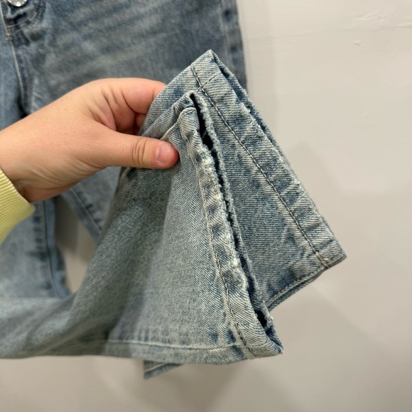 WeWoreWhat The Danielle w/Crystal Buttons Rigid Indigo Jeans Size 27 - Picture 5 of 10